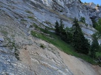 Col de Montaud / Tunnel du Mortier depuis Veurey-Voroize