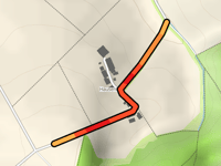 Tunzenhöhe vanuit Hüttenkofen