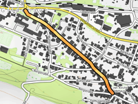 Turmstrasse über Neuer Weg