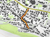 Turmstrasse über Waldseiter Strasse