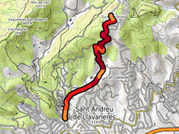 Turó de l'Oriola von Sant Andreu de Llavaneres