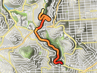 Twin Peaks via O'Shaughnessy Boulevard