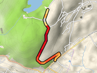 Two Mile Drive / Mount Hope Reservoir from Otisville