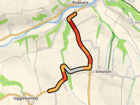 Ugglebarnby Hill z Ruswarp