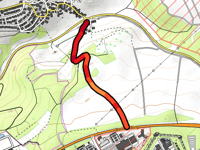 Ulmer Steige depuis Mähringen