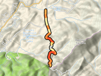 Unicoi Gap von Coker Creek