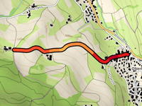 Unterbergstrasse von Oberhof