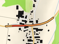 Unterwiesenbacher Höhe über Wattenweiler Strasse