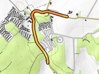 Uphovener Weg from Nottuln