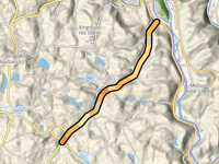 Upper Twin Lake Climb z Hancock