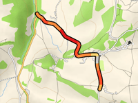 Uppertown Lane via The Miers