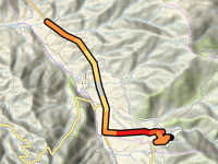 Urtaca from Bocca di Campi Tostari