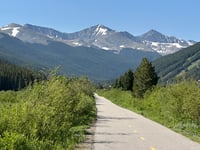 Vail Pass von Copper Mountain