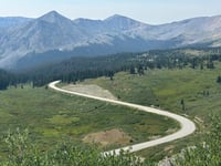 Vail Pass von Copper Mountain