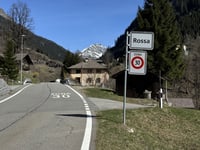 Val Calanca from Grono