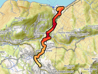 Val d'Intelvi von Osteno