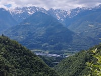 Val Fontana von Ponte in Valtellina