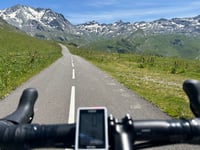 Val Thorens von Les Menuires über Piste Cyclable