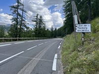 Valberg / Col de Sainte Anne von Guillaumes