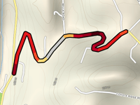 Valencia School Road from Trout Gulch Road