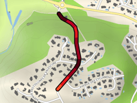 Collines de Valescure von Avenue des Golfs