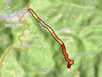 Valico della Crocetta desde Montepiano