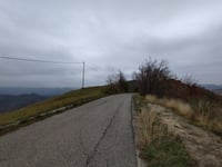 Valico della Faggia von Civitella di Romagna