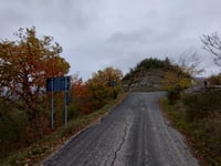 Valico della Faggia von Civitella di Romagna