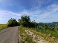 Valico della Faggia desde Civitella di Romagna
