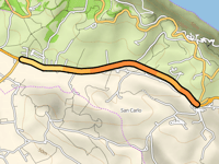 Valico della Siligata via Strada della Romagna