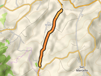 Valico di Cignano desde Caselle