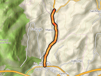 Valico di Cignano desde Muccia