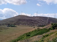 Valico di Forca Caruso from Castel di Ieri