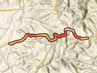 Valico di Goni da Arixi
