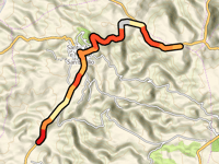 Valico di Goni da Sant'Andrea Frius