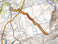 Valico di Monte Cassano da Castrovillari