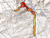 Valico di Monte Cassano da Doria