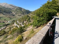 Valico di Monte Godi from Anversa degli Abruzzi
