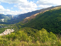Valico di Olmo di Bobbi from Anversa degli Abruzzi