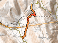 Valico di Olmo di Bobbi da Valle del Giovenco