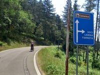 Valico di Prato alle Cogne da Ponte a Poppi