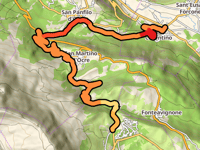 Valico di Rocca di Cambio da Casentino