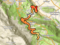 Valico di Rocca di Cambio da Fossa