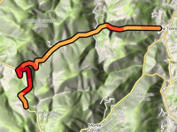 Valico di Selvapiana desde Pieve Torina