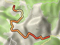 Valico di Tortorella von Passo Serritello