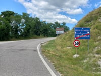 Valico Monte Fumaiolo über Caprile