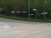 Valico del Roccolo da Via Abate Barbieri