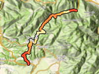 Valico Torre Fuscello da Colle Viglia