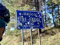 Valico Tre Faggi von San Godenzo
