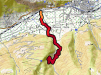 Valle Casaletta / Schleidertal z Stava / Staben